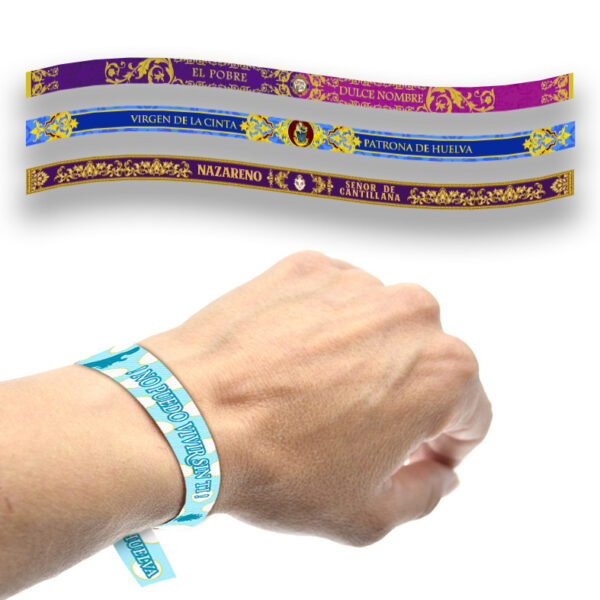 Pulseras Personalizadas con Bordado